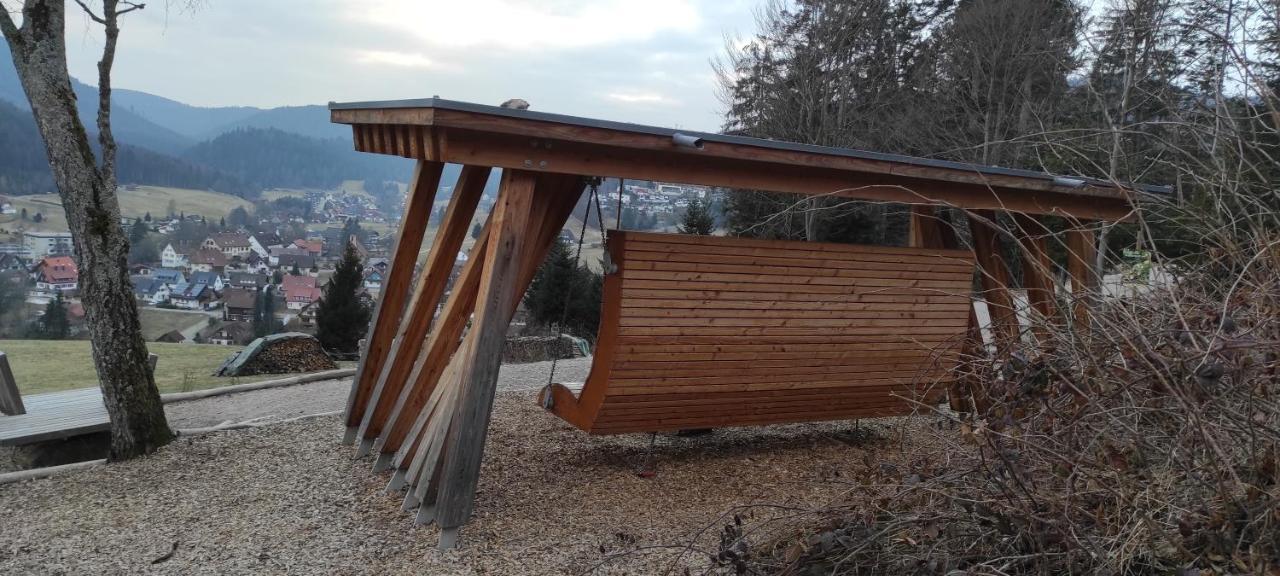 Ferienwohnung Tannenballett Im Schwarzwald Baiersbronn Esterno foto